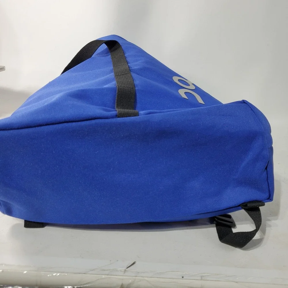 On Cloud Running Backpack Blue Sports Gym Bag Drawstring Adjustable 21x14